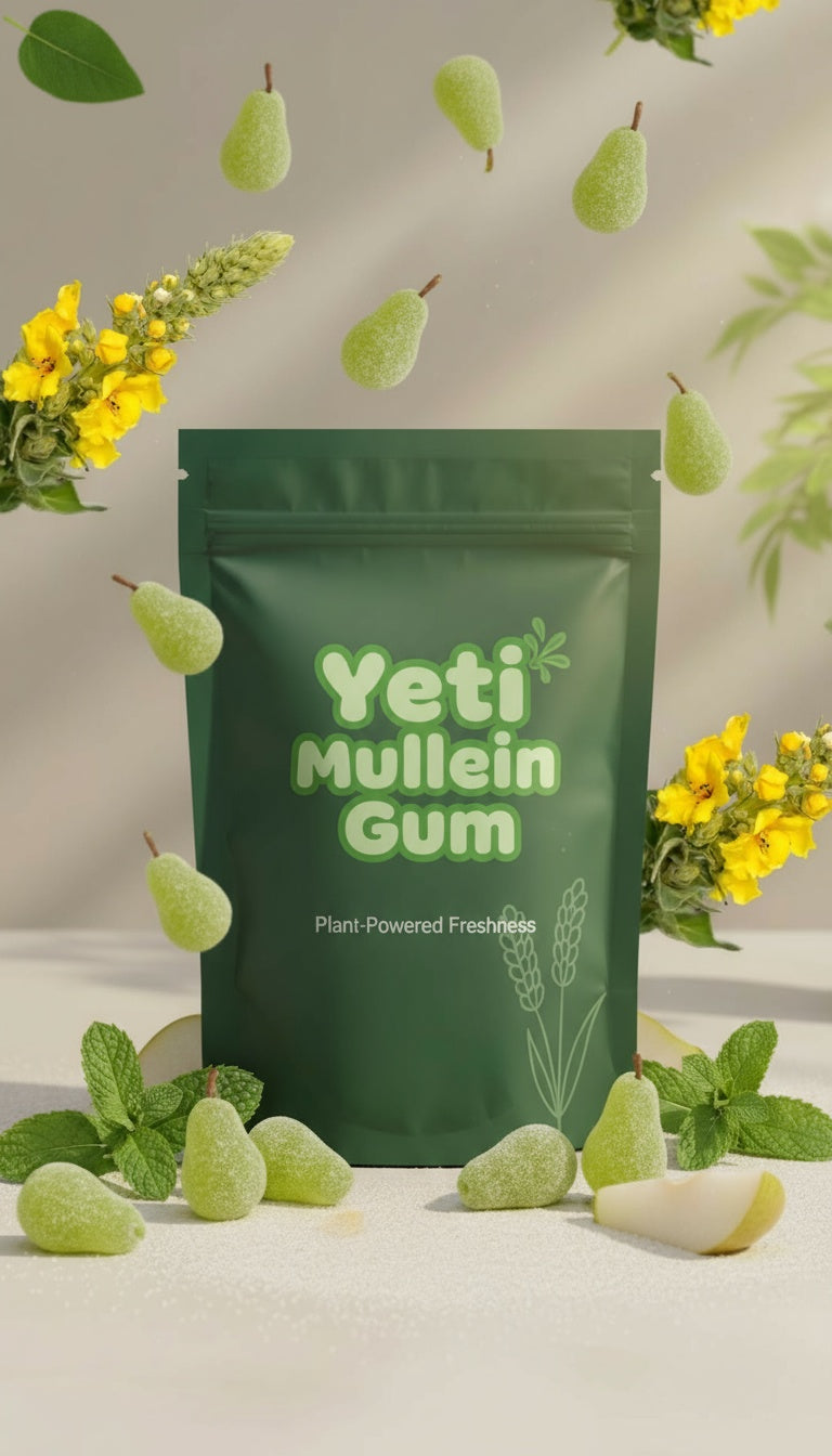 “Yeti Mullein Pear Gummies