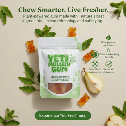 “Yeti Mullein Pear Gummies
