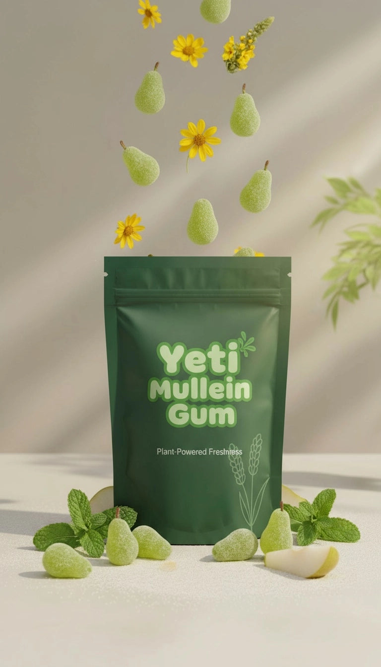 “Yeti Mullein Pear Gummies